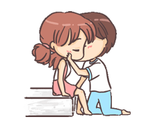 Gif animé amour tendre
